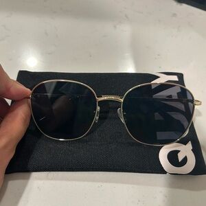 Quay Australia Gold and Black Sunglasses